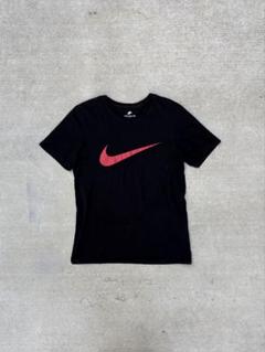 [90s] Nike デカロゴ 短丈 リンガーT 赤×黒 Mサイズ L 相当 90s] Nike デカロゴ 短丈 リンガーT 赤×黒 M - メルカリ