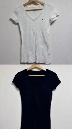 TOMMY HILFIGER VネックTシャツ Sサイズ