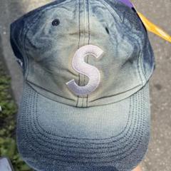 帽子 Supreme Cordura Denim S Bleached Indigo Buy Supreme Cordura Denim S Logo 6-Panel 'Bleached Indigo