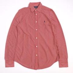 POLO RALPH LAUREN knit dress shirt ストライプ