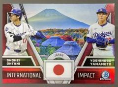 bowman chrome 大谷翔平 山本由伸 internationalのサムネイル