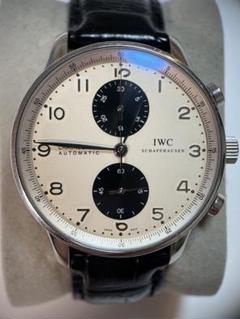 IWC ポルトギーゼ 自動巻き クロノグラフ パンダダイアル IW371411のサムネイル