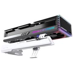 EZDIY-FAB ビデオカードホルダー GPUサポート GPUスタンド 白