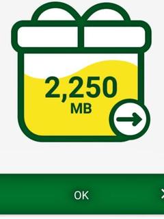 mineo 2200MB パケットギフト マイネオ パケット