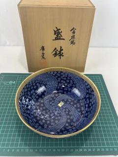 前畑陶器 庫山窯 どんぶり揃 5枚セット 色絵 ミニ丼ぶり 花唐草