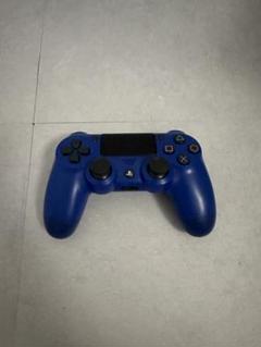 青 ワイヤレスコントローラー PS4 ジャンク