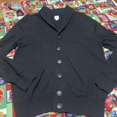 old gap デカタグ　フェード　ブラック　カーディガン old gap デカタグフェードブラックカーディガン