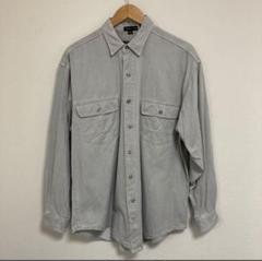 80s USA製 Eddie Bauer Elkiorn Twill グレー L 80s Eddie Bauer 
