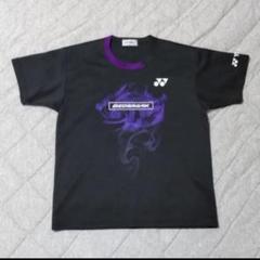 GEOBREAK 80 Tシャツ ホワイト/ブラック Lサイズ ヨネックスジオブレイク80ウェアTシャツラケット