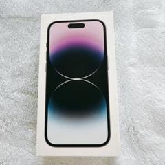Apple iPhone 14Pro 128GB外箱と付属品（ディープパープル）