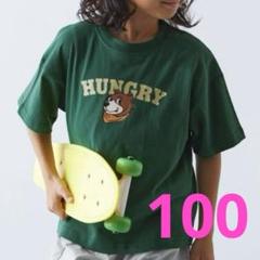 devirock BIGシルエット プリント半袖Tシャツ 100 デビロック