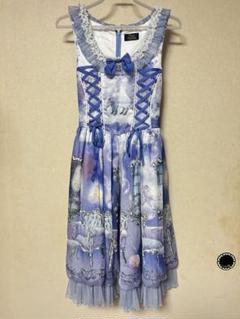 アリスアンドザパイレーツ　眠り羊と夢喰いバク柄jsk アリパイ Sleepy Sheep and Dream Eater Baku Skirt by Alice and the Pirates