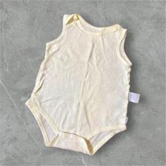 ミキハウス　メッシュ　ボディシャツ　ノースリーブ　肌着　90cm