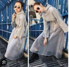 セット売り　AMERI ONE SHOULDER SHEER SKIRT