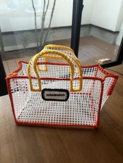 新品　minisalon メッシュトートバッグ　ハンドメイド