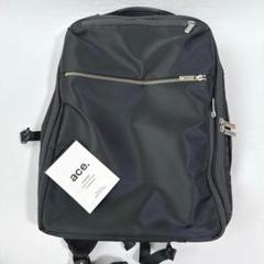 ace.エース　ガジェタブル　2way ビジネスバッグパック　ブラック　ナイロンのサムネイル