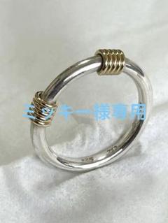 ティファニーバンドウィズリング 11号～12号　新品仕上げ　無傷未使用に近い ティファニーバンドウィズリング 11号～12号 新品仕上げ 無傷未
