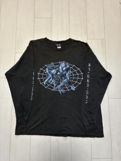 2002年　スパイダーマン ロングTシャツ 黒
