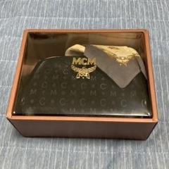 新品 非売品】MCM エムシーエム コスメ 化粧 ポーチ 扇ロゴ クラッチ