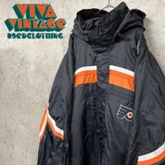 NHLアバランチ ナイロンジャケット 両面刺繍 バックロゴ 2XL 90s 古着 a2542-1.jpg