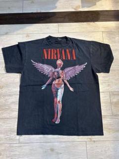 ⭐️未使用品NIRVANA IN UTERO Ｌ/Ｓ TEE USA製☆ ⭐️未使用品NIRVANA IN UTERO L/S TEE USA製☆ - メルカリ