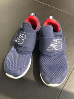 ニューバランス スニーカー premus ネイビーレッド 20cm