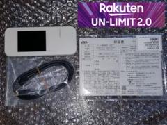 楽天 UNLIMIT 設定 Simフリー Wi-Fiルータ Huawei W04