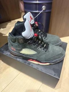 wmens Air Jordan 5 GORE-TEX グレー/レッド