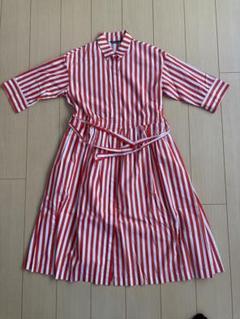 marimekko マリメッコ　ストライプ　ワンピース　38 2023AW】marimekko マリメッコ/ Filletti Sermi ワンピース