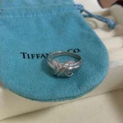 ティファニー TIFFANY シグネチャークロス リング 11号 シルバー 銀