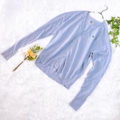 PENNEYS×DOORS　THE FOX Ｖネックカーディガン　くすみブルー