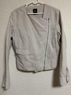 レディース ギャップ ノーカラージャケット L