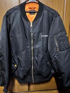 VETEMENTS MA-1 フライトジャケット 2018年秋冬 Vetements SS18 Reversible Flag MA1 Bomber Burgundy – FyouGrails