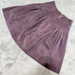 NATURAL BEAUTY フレアスカート 36 パープル タグあり✨新品✨