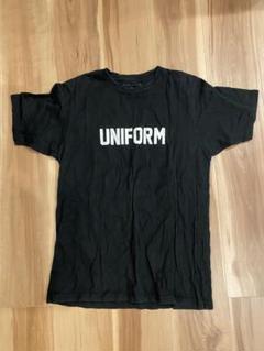 uniform experiment Tシャツ サイズ2 黒のサムネイル
