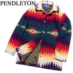 希少☆ PENDLETON ペンドルトン ネイティブ ウール ロング ジャケット 2025年最新】ペンドルトン ネイティブ ジャケットの人気アイテム
