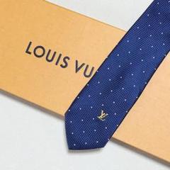美品 ルイヴィトン Louis Vuitton ネクタイ シルク100%