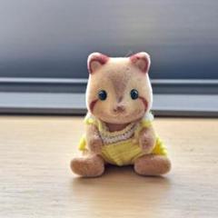【レア】シルバニアファミリー　レッサーパンダの赤ちゃん　廃盤　人形　初期