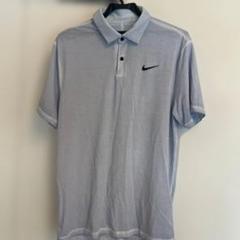 【美品】Nike ライトグレー ポロシャツ M