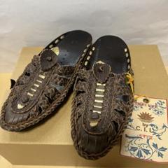 C.I.L•新品本革レザーサンダル