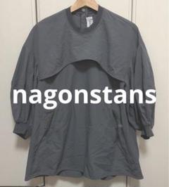 nagonstans ナゴンスタンス 半袖 バルーンスリーブ プルオーバー