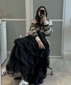 2025年最新】THE toe iris tulle skirtの人気アイテム - メルカリ