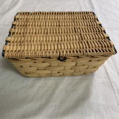 行李 インテリア かご 蓋付き セット 小ぶり 昭和レトロ 当時物 m23207096518_1.jpg?1709693515