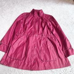 Leilian　レリアン　撥水コート　レッド　9号