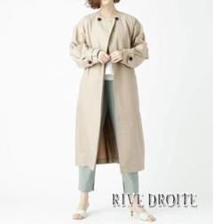 RIVE DROITE ノーカラーオーバートレンチコート - メルカリ