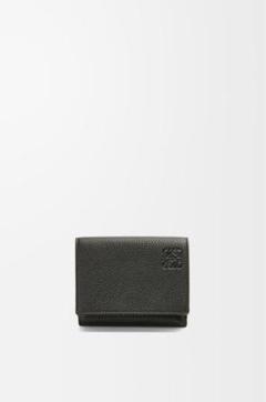 LOEWE 三つ折財布 ブラック