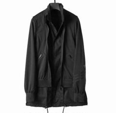 【メキシコ】Y-3 ブラックナイロンジャケット フード付き alexander wang - 【ラスト1点】 HALF ZIP TRACK JACKET IN