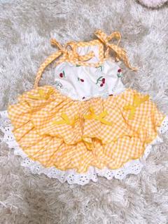 リュクスバーディ【1度だけ着用】♡ワンピース＆ヘッドドレス☆セットで リュクスバーディ【1度だけ着用】♡ワンピース＆ヘッドドレス