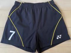 ヨネックス バドミントン NTT東日本 ユニフォーム 短パン 7番 M 非売品
