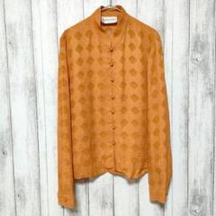 CAPOLAVORO　サイズ9　リネンブレンド長袖ブラウス